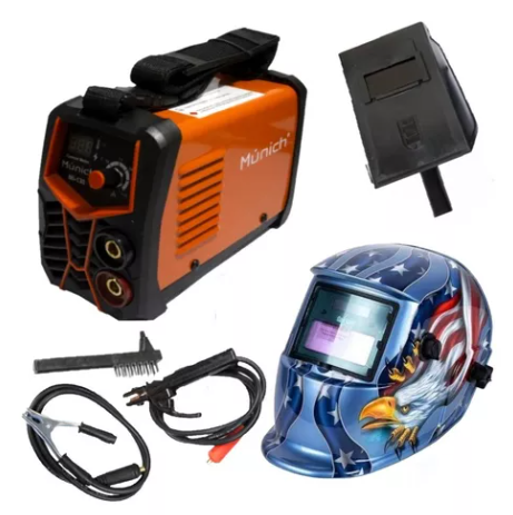 [SVE130A] SOLDADORA INVERSOR 130A C/CARETA GRATIS