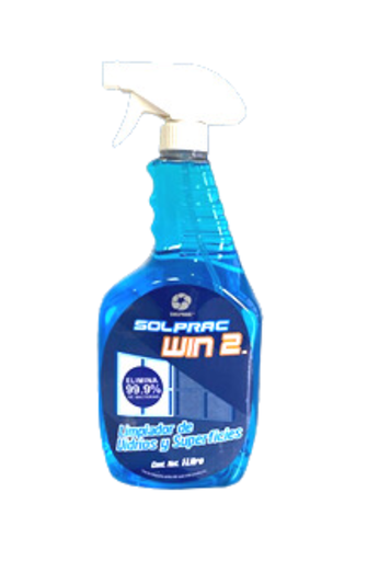 [SL-W21000ML] SOLPRAC WIN2 LIMPIA VIDRIOS C/ATOMIZADOR 1LT