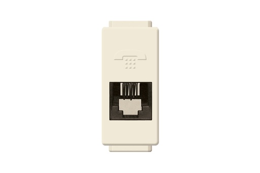 [BTMMZTT4HM] BTICINO MODUS PRO TOMA TELEFÓNICA 4 HILOS MARFIL (E2082C11PTLM)