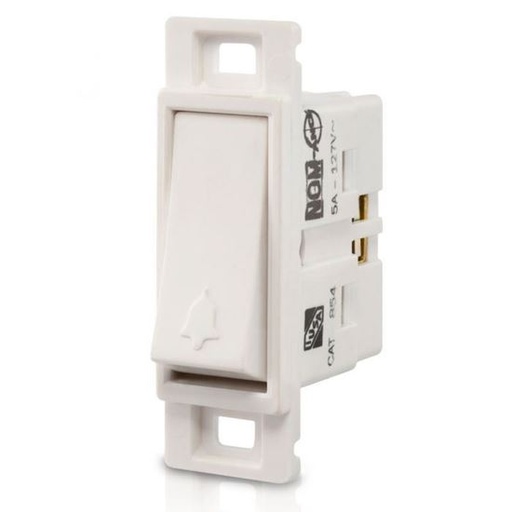 [IUTT854B] IUSA TRADIZIONE BOTON TIMBRE BLANCO 854B (202012)(E)