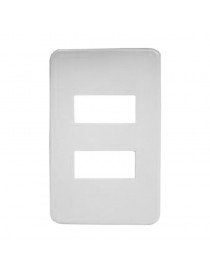 [IUTP2V657B] IUSA TRADIZIONE PLACA 2 VENTANAS BLANCO 657B (202008)(E)