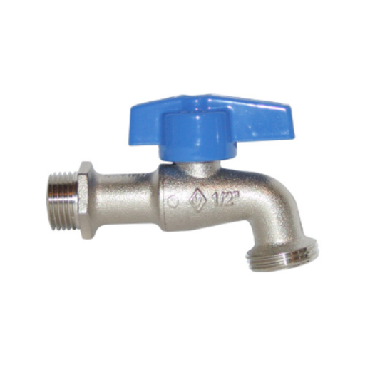 [CX-LLJ701] COFLEX LLAVE JARDÍN ESFERA 1/2" M.N.P.T. x 3/4" N.H. (IP-701)