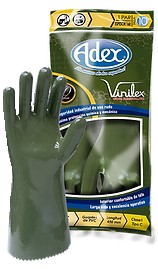 [ADXGV450-09] VINILEX GUANTE 450 C/RESPALDO No.9 PAR