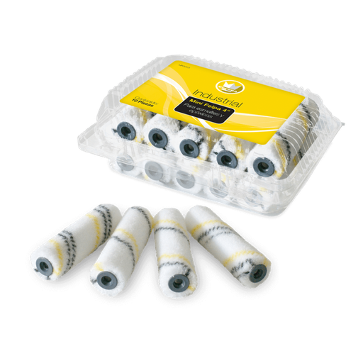 [PA38PLASTPFR0032] PAQUETE C/10PZ MINI FELPA INDUSTRIAL 4" (MR0003)