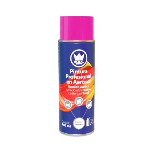 [PA41PLASTPN2] AEROSOL ACRÍLICO ROSA MEXICANO 400ML (CPA26)