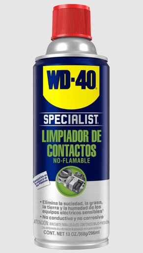 [MMW-CYLC130] WD-40 13 OZ SPECIALIST LIMPIADOR DE CONTACTOS NO FLAMABLE (560088) 