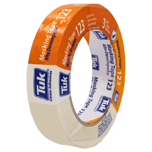 [TKM123-24X50] MASKING TUK 123 AUTOMOTRIZ 24MM X 50M (1")
