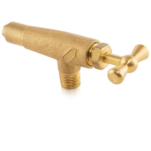 [IUVSERV-EMAP] IUSA VÁLVULA DE ESTUFÓN C/MANERAL MARIPOSA ALTA PRESIÓN LATÓN (317652)(H)