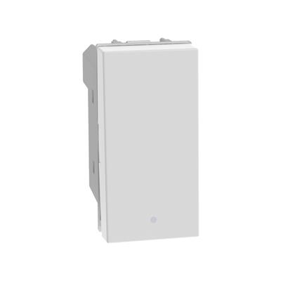 [BTZQNÑGOIS1B] QUINZIÑO GO INTERRUPTOR SENCILLO 1 MÓDULO BLANCO (JW4001Q)(E)