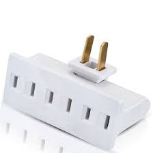 [IUA319616065] IUSA MULTICONTACTO TRIPLE 2 POLOS TIPO BISAGRA BLANCO (616065)(E)