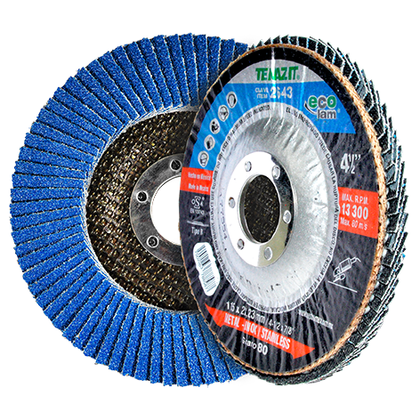 [AU312DLE2643] DISCO AUSTROMEX LAMINADO 4-1/2" X 7/8" GRANO 80 P/DESBASTE (2643)(H)