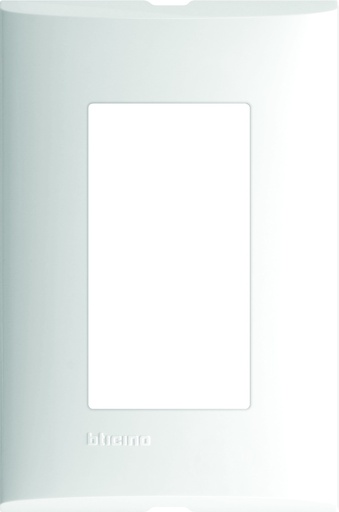 [BTZAXFZA-093] BTICINO PLACA FORZA 3 MÓDULOS BLANCA C/CHASIS DE RESINA (FZA93)