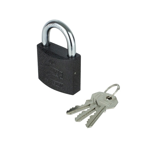 [PHCA104GLMX7189] CANDADO PHILLIPS 104 HIERRO GANCHO CORTO NEGRO BLISTER (MX7189)(H)