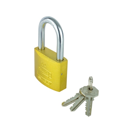 [PHCA104GLMX7190] CANDADO PHILLIPS 104 HIERRO GANCHO LARGO DORADO BLISTER (MX7190)(H)