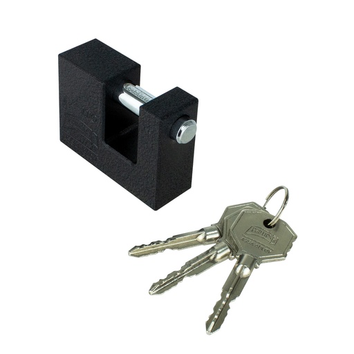 [PHCATX110-MX7193] CANDADO PHILLIPS TX-110 HIERRO NEGRO BLISTER (MX7193)(H)
