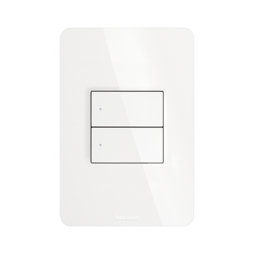 [BTZQQN4819-01] QUINZIÑO GO PLACA RESINA BLANCA 2 MÓDULO C/CHASIS J(A4819JWQ)(E)