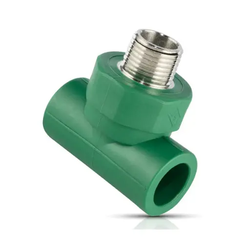 [IU-TERF616395] IUSA TEE MACHO PPR 20MM X 20MM X 1/2" NPTM (616395)(H)