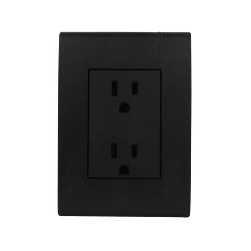 [BTMPN-006-E6028N] BTICINO MODUS PRO PLACA C/TOMACORRIENTE DUPLEX 2P+T NEGRO MATE (E6028NPTLNS)