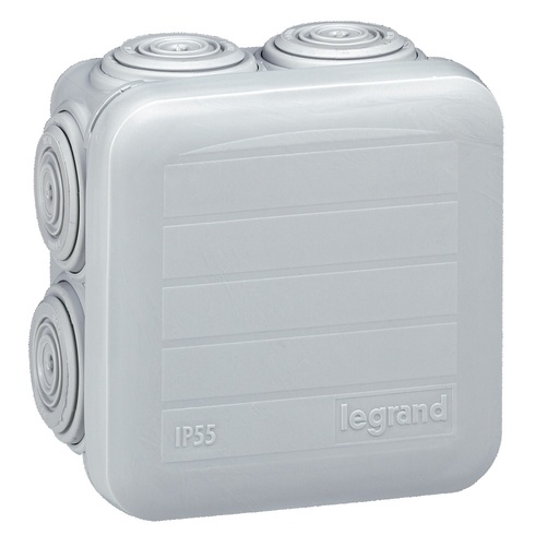 [BTV-U03-092012] BTICINO CAJA PLEXO CUADRADA LEGRAND 80 X 80 X 45MM IP55 (092012)