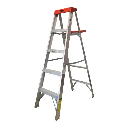 [BYP-11-0K] BYP ESCALERA DE TIJERA DE ALUMINIO 4 ESCALONES 1.54M (ETR34)