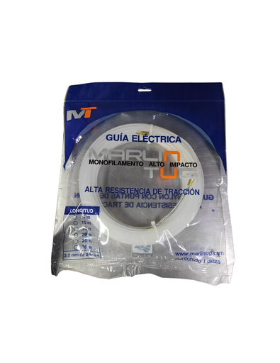 [AL-M-TUG-15M] GUÍA ELÉCTRICA HIRLON NYLON 3MM 15M