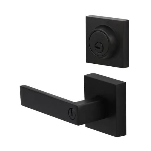 [YA-005] COMBO CASTELLI YALE LLAVE-LLAVE NEGRO ALTA SEGURIDAD (MX89822)