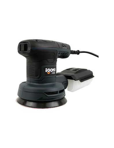 [IGOAU-HRM-A0] LIJADORA ROTATIVA IGOTO 5" 300W 13000 RPM + 5 LIJAS (HE1006)