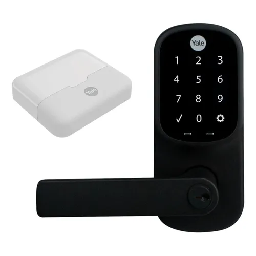 [YACDSMX-16P83402] MANIJA YALE REAL LIVING YRL226 + HUB + MÓDULO NEGRO (MX83402)
