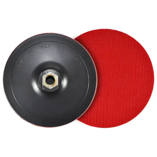 [AU809RDV1451] RESPALDO AUSTROMEX P/DISCO C/VELCRO 6" P/B&D (1451)(H)